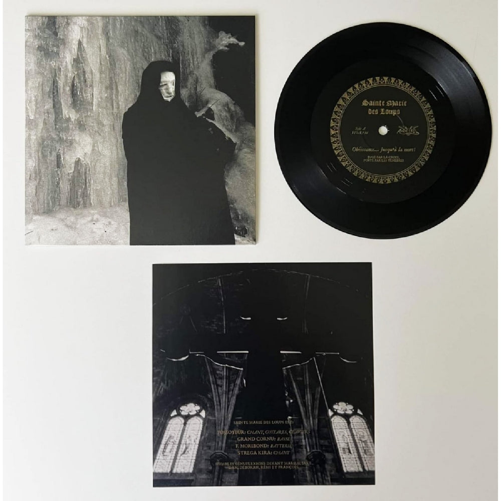 Sainte Marie Des Loups - Obéissance... Jusqu'à La Mort! - 7" vinyl - Amor Fati - Image 2