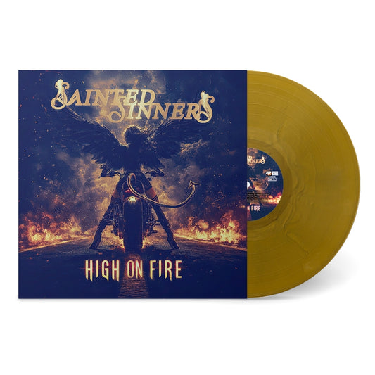 Sainted Sinners - High On Fire - LP COLOURED - Rock Of Angels Records