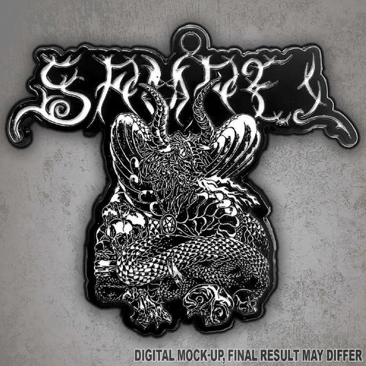 Samael - Worship Him - METAL PIN - Osmose Productions