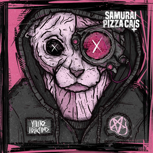 Samurai Pizza Cats - You're Hellcome - CD DIGIPAK - Easthaven Records