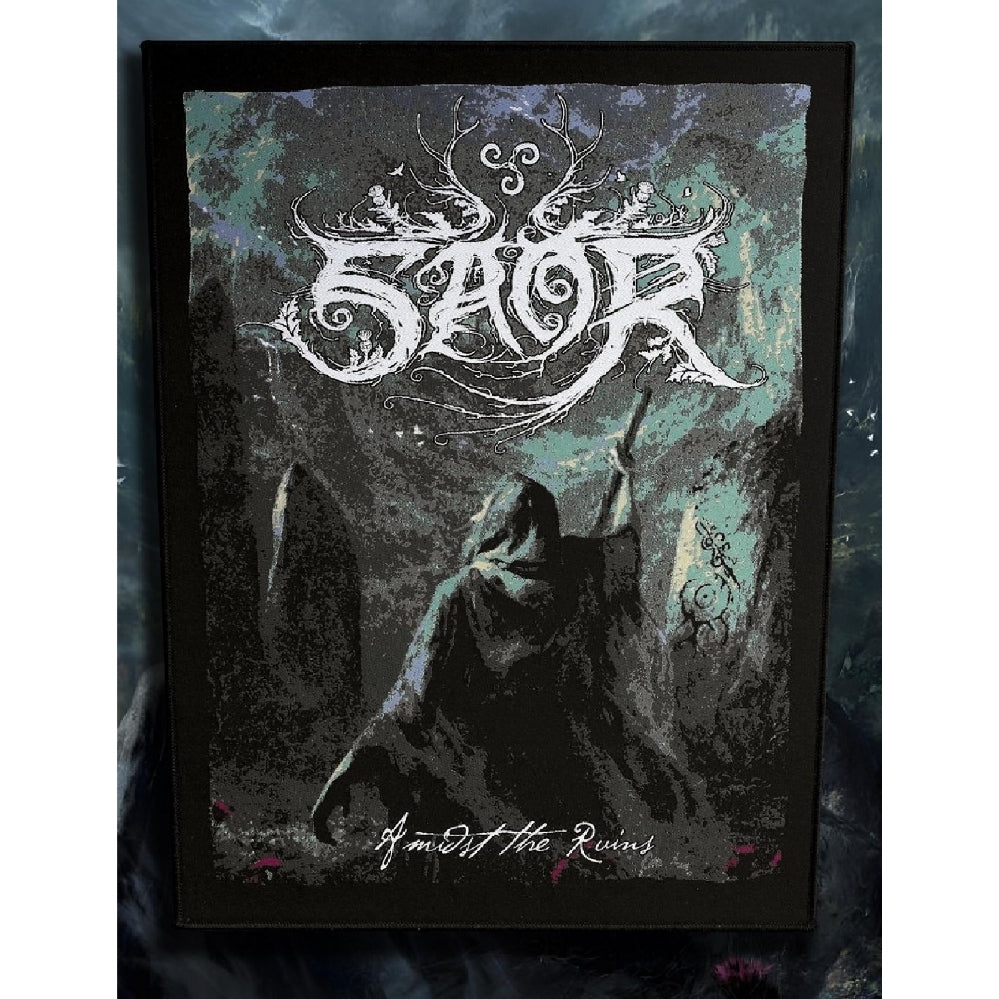 Saor - Amidst The Ruins - BACKPATCH - Iron And Ash