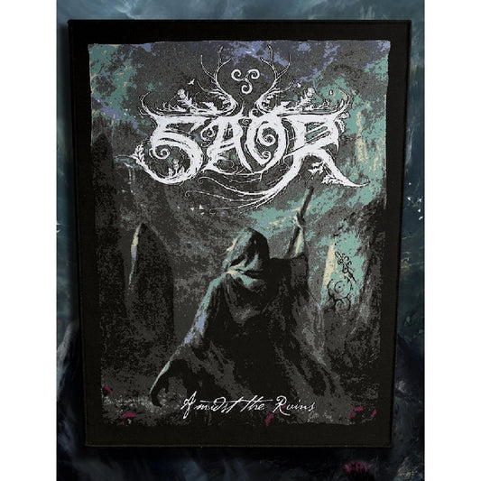Saor - Amidst The Ruins - BACKPATCH - Iron And Ash