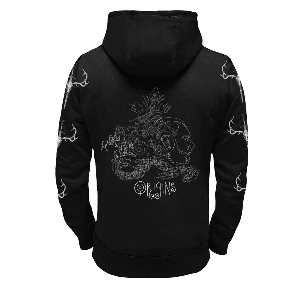 Saor - Aurora - Hooded Sweat Shirt Zip - Season of Mist - Image 2