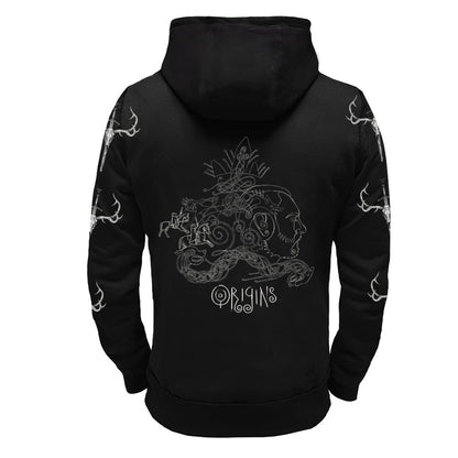 Saor - Aurora - Hooded Sweat Shirt Zip - Season of Mist - Image 2