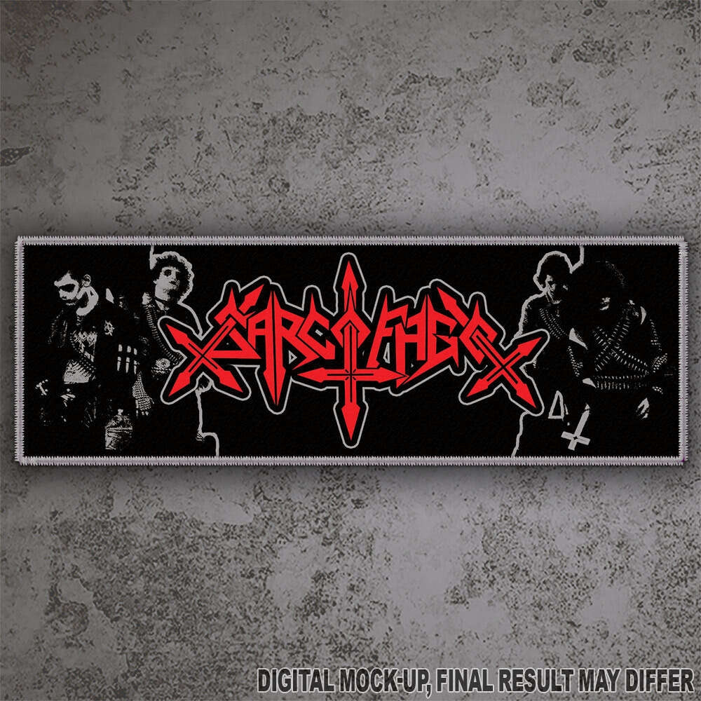 Sarcofago - Old Logo - Patch - Osmose Productions