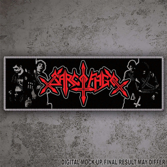 Sarcofago - Old Logo - Patch - Osmose Productions