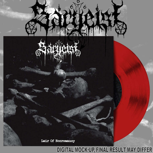Sargeist - Lair Of Necromancy - 7" vinyl coloured - Osmose Productions