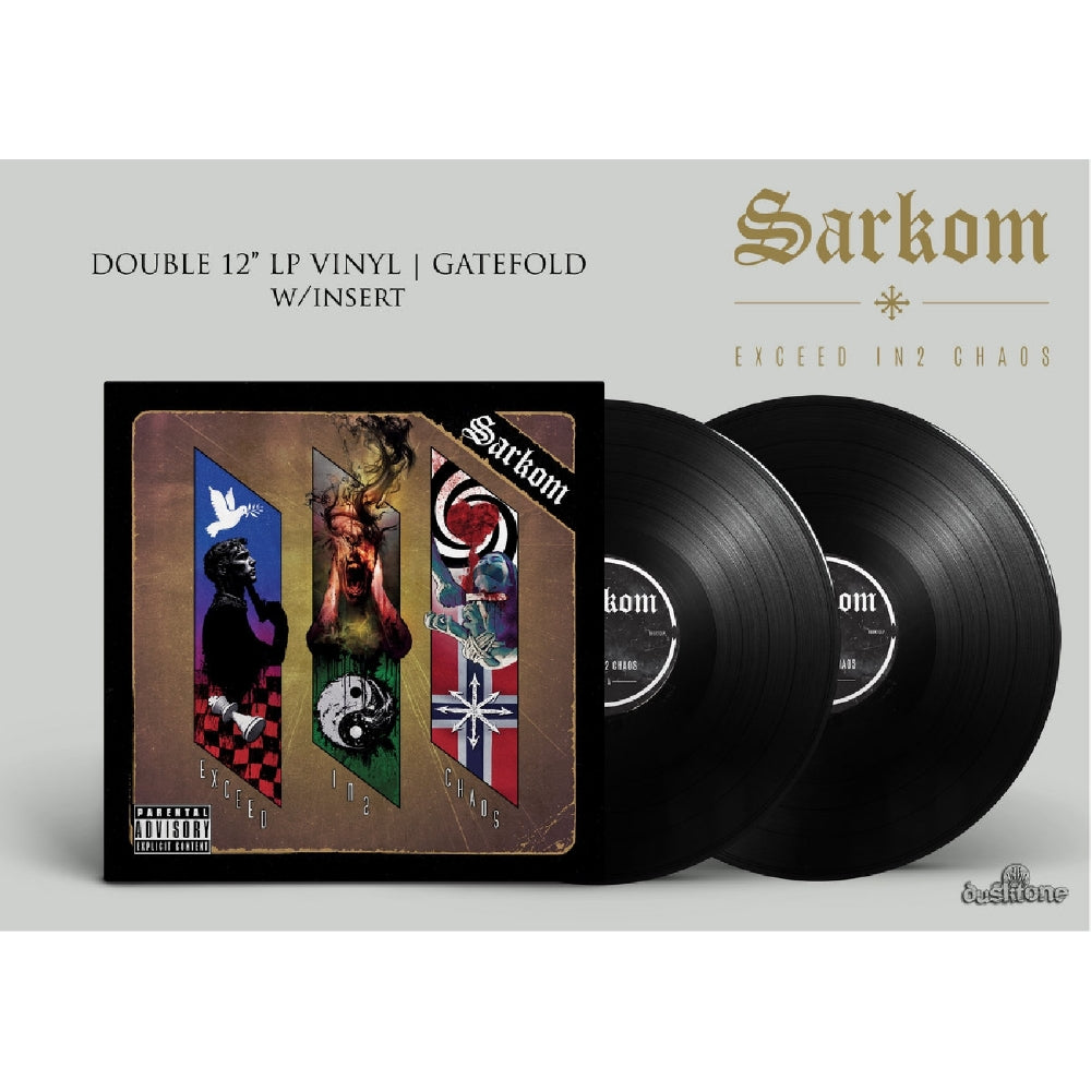 Sarkom - Exceed In2 Chaos - DOUBLE LP GATEFOLD - Dusktone