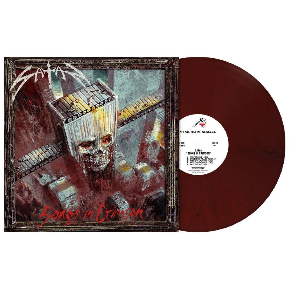 Satan - Songs In Crimson - LP COLOURED - Metal Blade Records