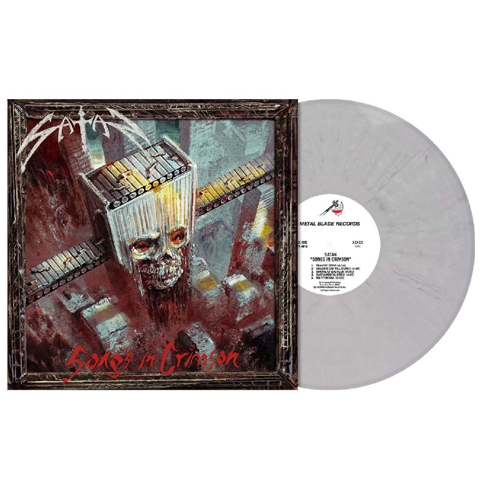 Satan - Songs In Crimson - LP COLOURED - Metal Blade Records