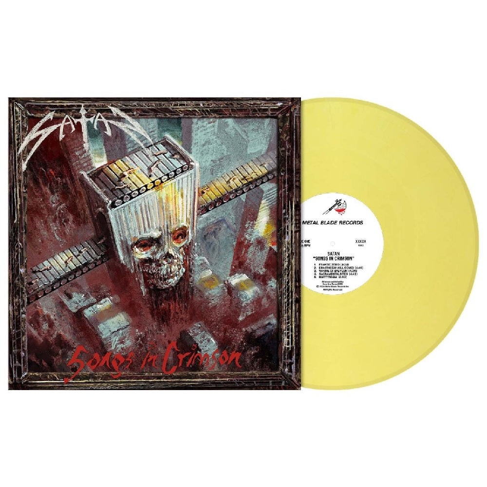 Satan - Songs In Crimson - LP COLOURED - Metal Blade Records