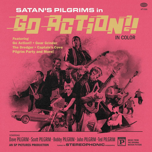 Satan's Pilgrims - Go Action!! - LP COLOURED - Hi-Tide Recordings
