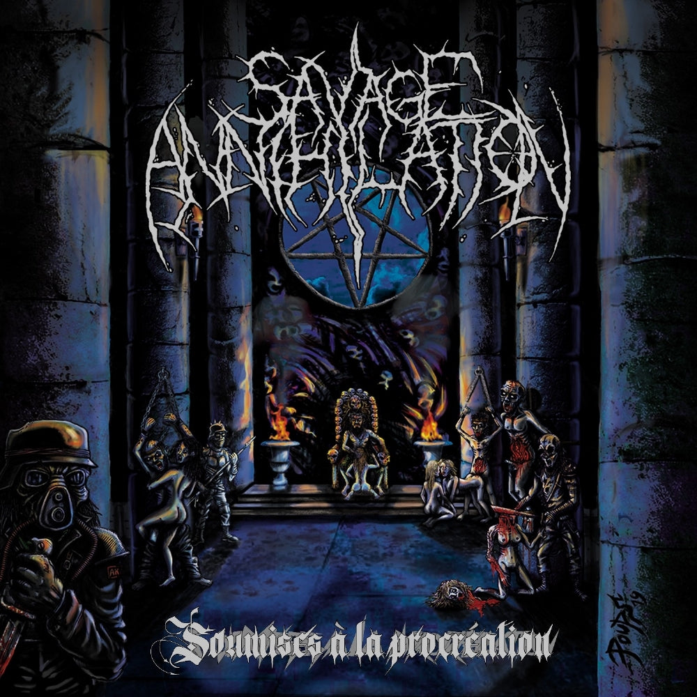Savage Annihilation - Soumises A La Procreation - CD DIGIPAK - Xenokorp