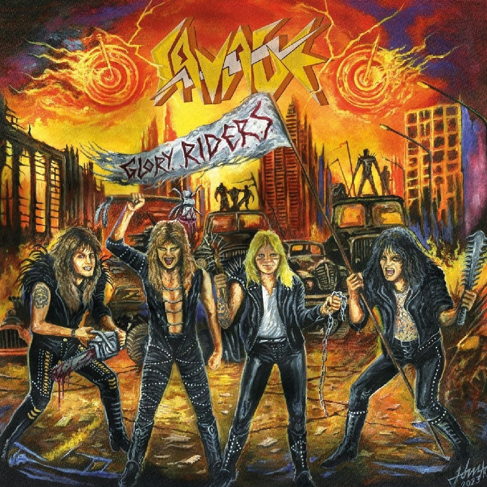 Savage - Glory Riders - CD - Dying Victims Productions