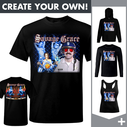 Savage Grace - Back From Hell Tour - Merchandising