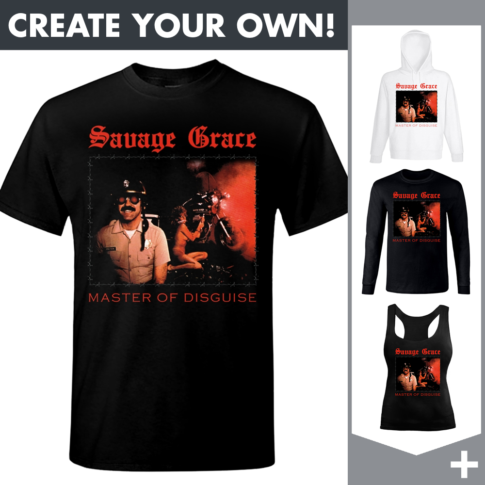 Savage Grace - Master Of Disguise - Merchandising