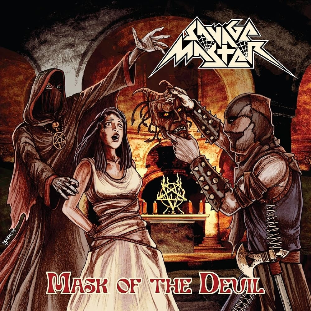 Savage Master - Mask Of The Devil - LP Gatefold Coloured - Shadow Kingdom Records - Image 2