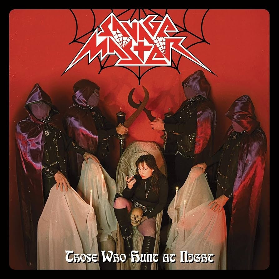 Savage Master - Those Who Hunt At Night - LP Gatefold Coloured - Shadow Kingdom Records - Image 2