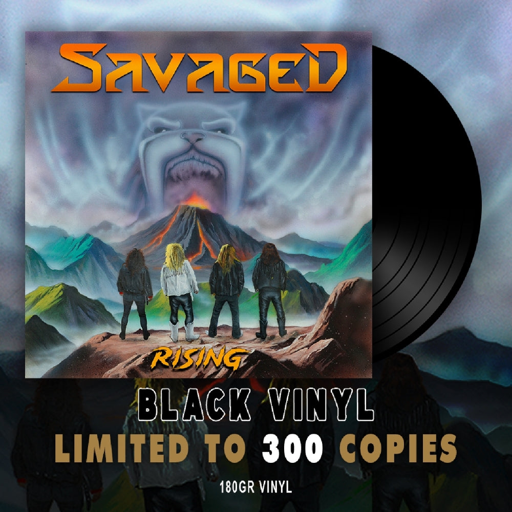 Savaged - Rising - LP - No Remorse - Image 2