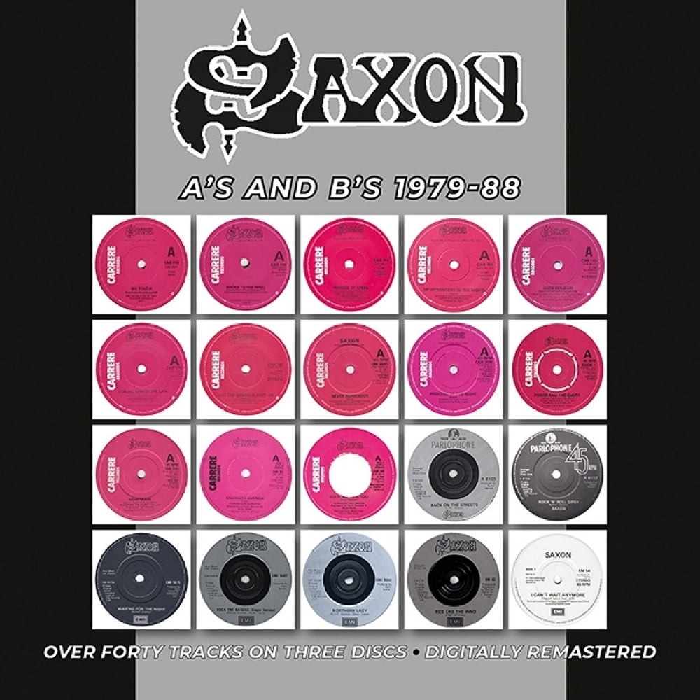 Saxon - A's And B's 1979-88 - 3CD - BGO records