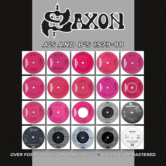 Saxon - A's And B's 1979-88 - 3CD - BGO records