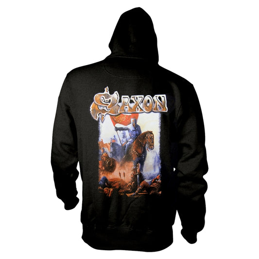Saxon - Crusader - Hooded Sweat Shirt Zip - PHD - Image 2