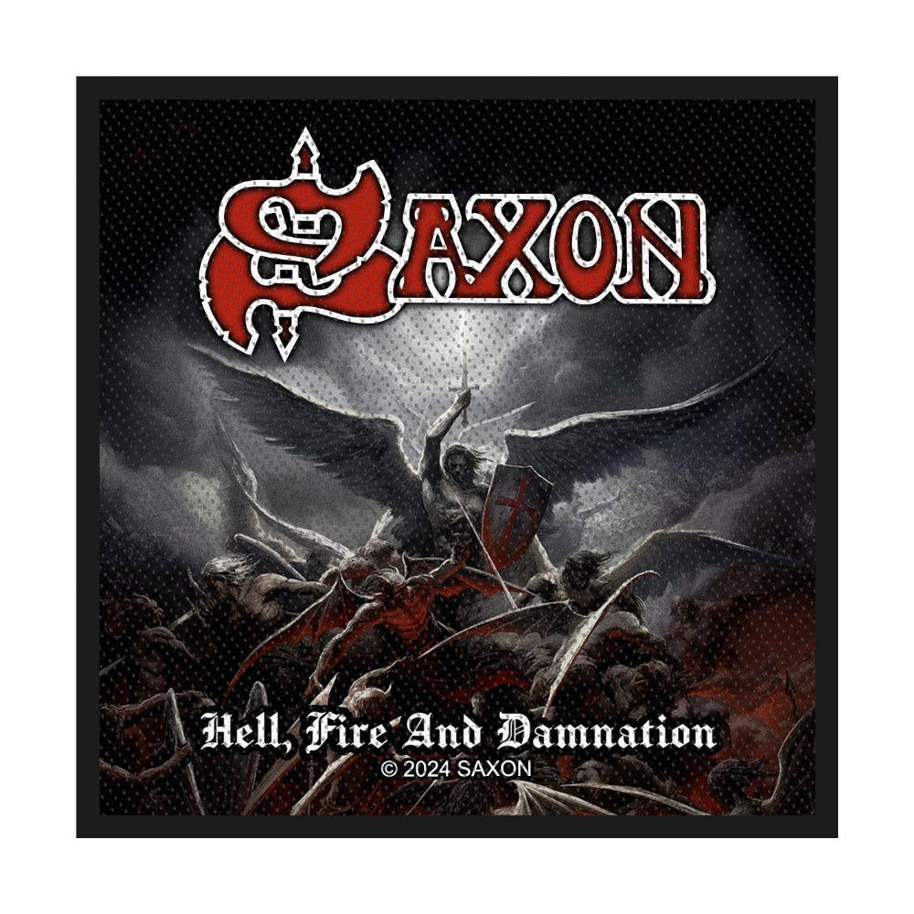 Saxon - Hell, Fire And Damnation - Patch - Razamataz