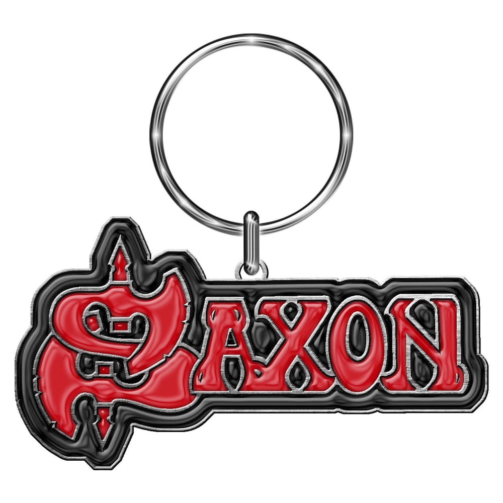 Saxon - Logo - KEYRING - Razamataz