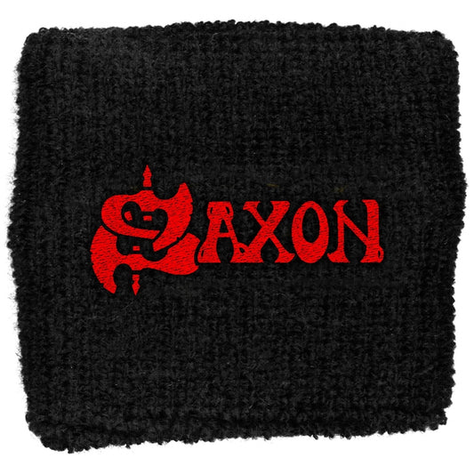 Saxon - Red Logo - WRISTBAND - Razamataz
