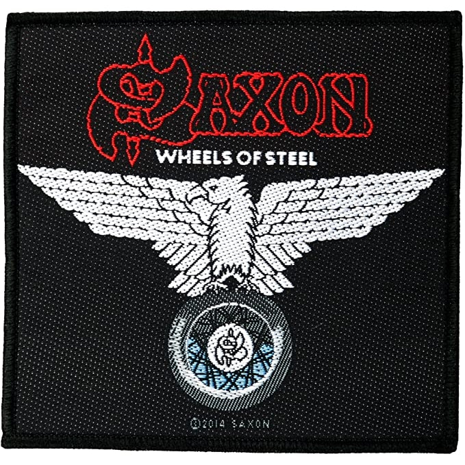 Saxon - Wheels Of Steel - Patch - Razamataz