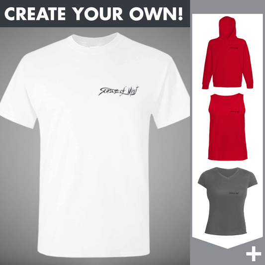 Season of Mist - Logo (White) - Merchandising