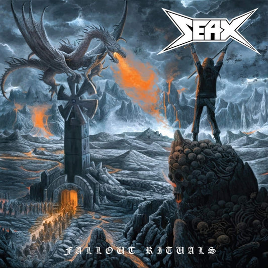 Seax - Fallout Rituals - LP COLOURED - Shadow Kingdom Records - Image 2