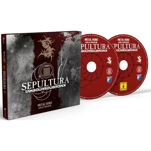Sepultura & Les Tambours Du Bronx - Metal Veins - Alive At Rock In Rio - CD + BLU-RAY Digipak - earMUSIC