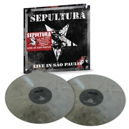 Sepultura - Live In Sao Paulo - DOUBLE LP GATEFOLD COLOURED - BMG