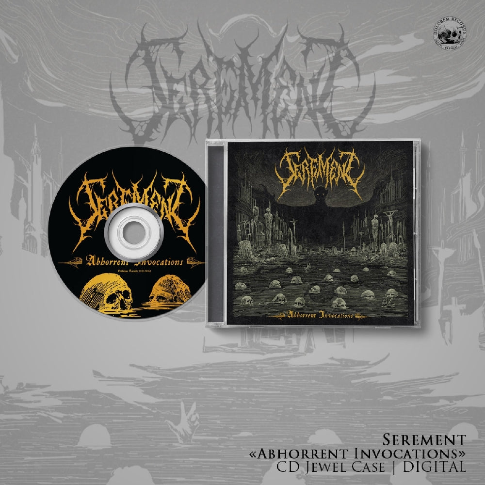Serement - Abhorrent Invocations - CD - Dolorem Records - Image 2
