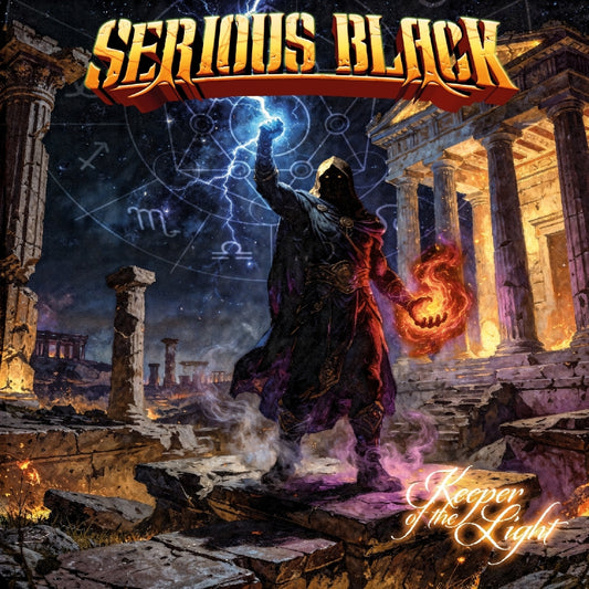 Serious Black - Keeper Of The Light - LP Gatefold Coloured - Perception - Image 2