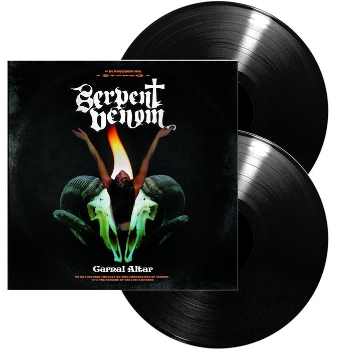 Serpent Venom - Carnal Altar - DOUBLE LP GATEFOLD - The Church Within - Image 2