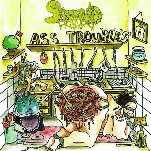 Serrabulho - Ass Troubles - CD - Rotten Roll Rex