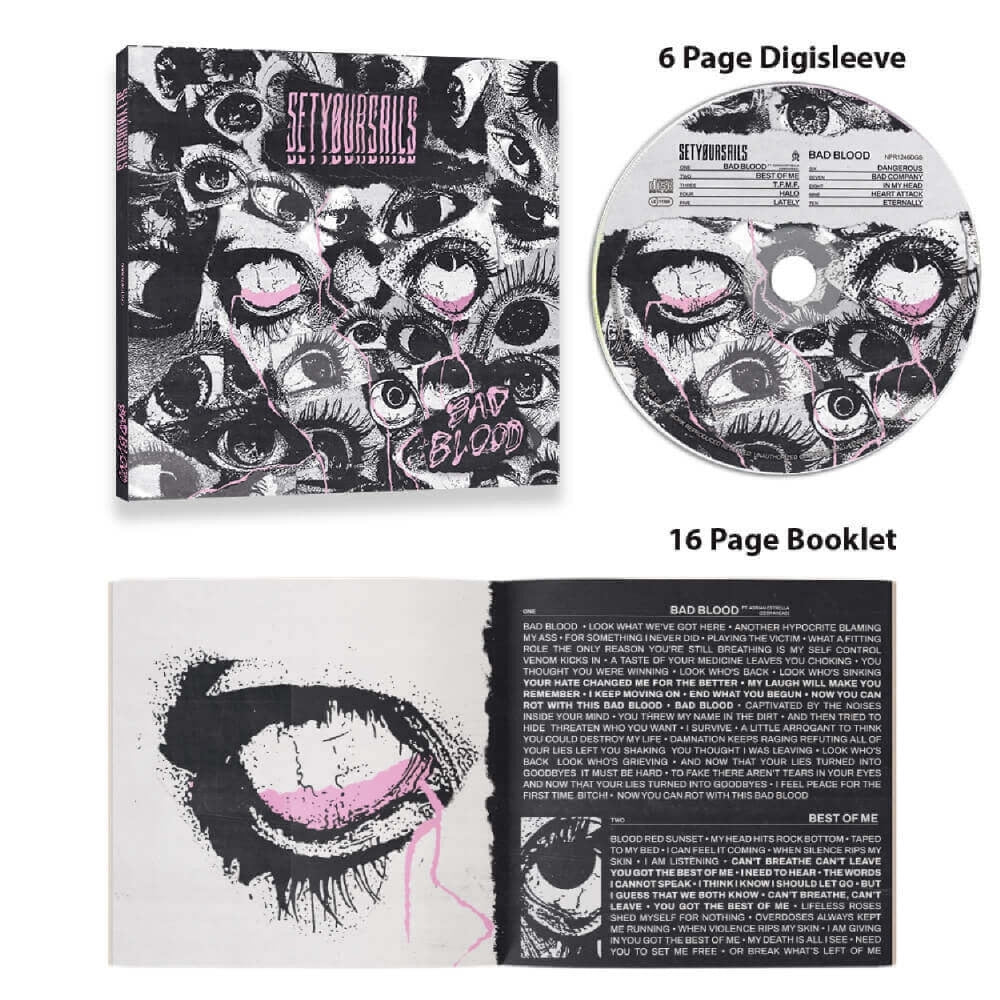 Setyoursails - Bad Blood - CD DIGISLEEVE - Napalm Records - Image 2