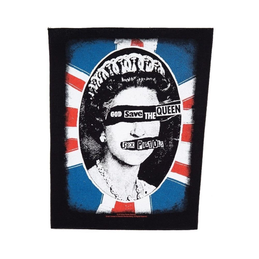 Sex Pistols - God Save The Queen - BACKPATCH - Razamataz