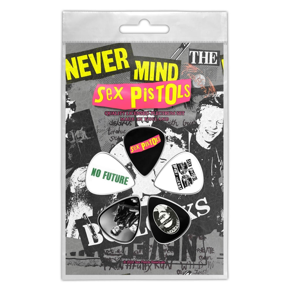 Sex Pistols - Never Mind The Bollocks - Guitar Pick Set - Razamataz