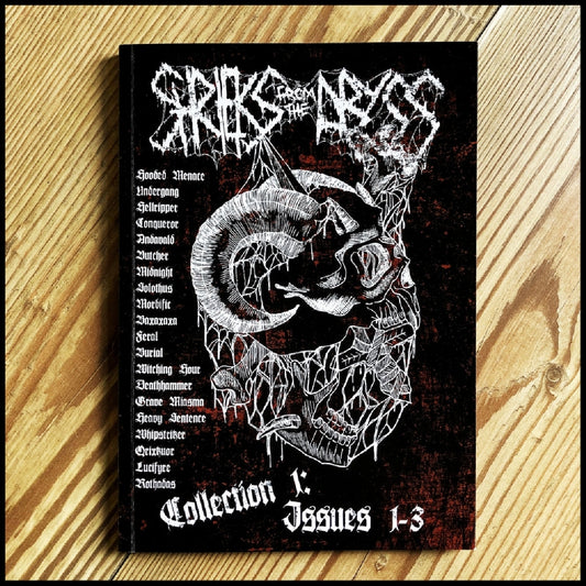 Shrieks From The Abyss - Collection 1: Issues 1-3 - BOOK - Crypt Publications