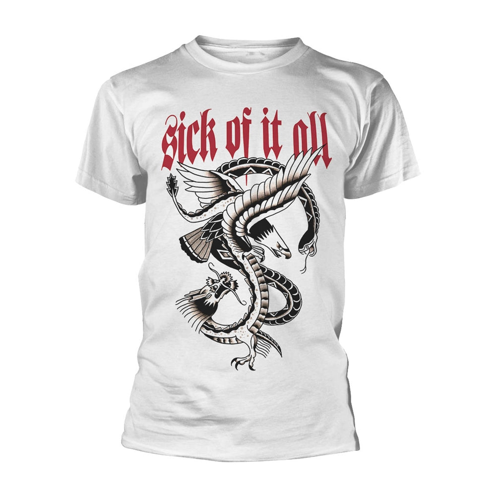 Sick Of It All - Eagle (White) - T-shirt - PHD
