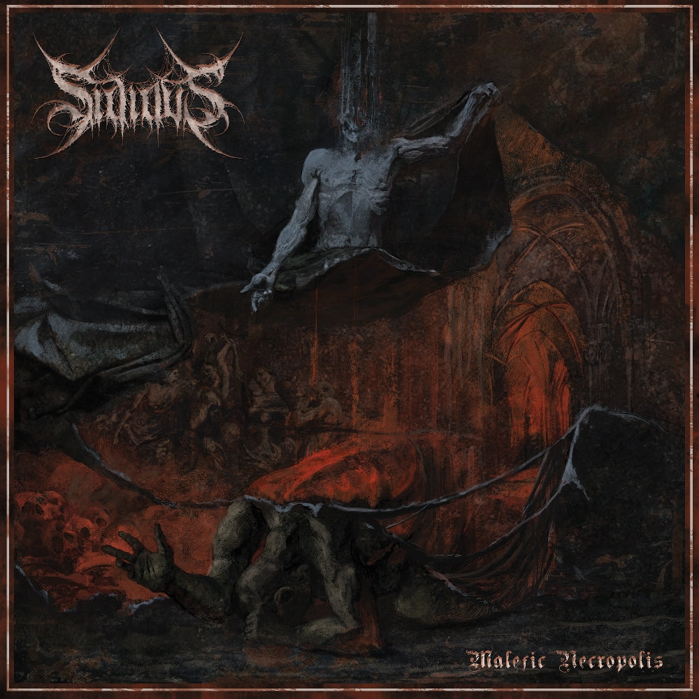 Sidious - Malefic Necropolis - LP COLOURED - Immortal Frost Productions - Image 2