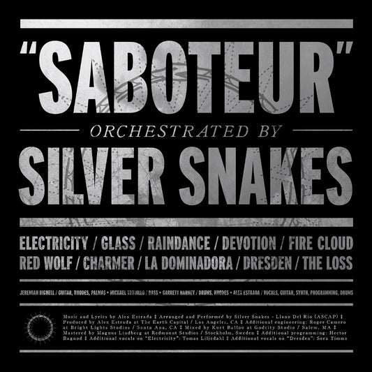 Silver Snakes - Saboteur - CD DIGISLEEVE - Pelagic