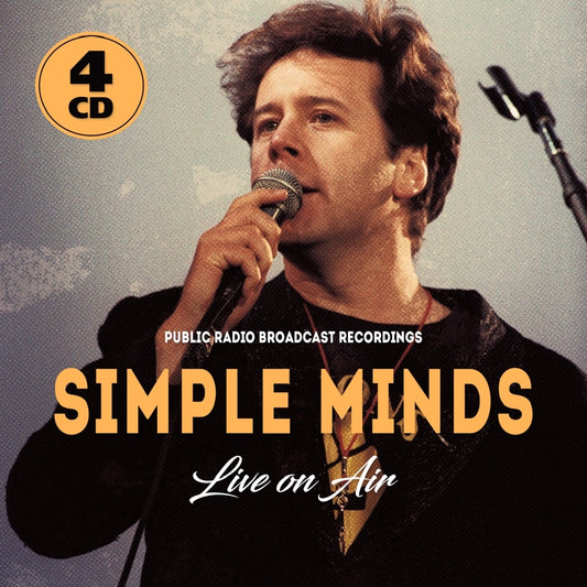 Simple Minds - Live On Air (Public Radio Broadcast Recordings) - 4CD DIGISLEEVE - Laser Media