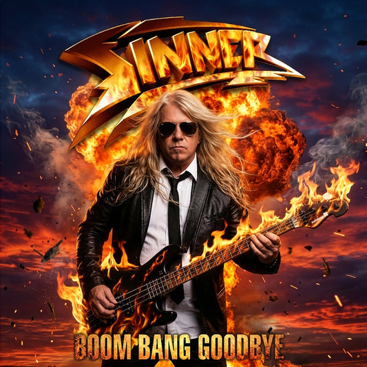 Sinner - Boom Bang Goodbye - CD - Reigning Phoenix Music