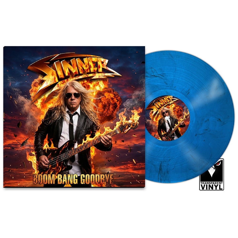 Sinner - Boom Bang Goodbye - LP Gatefold Coloured - Reigning Phoenix Music