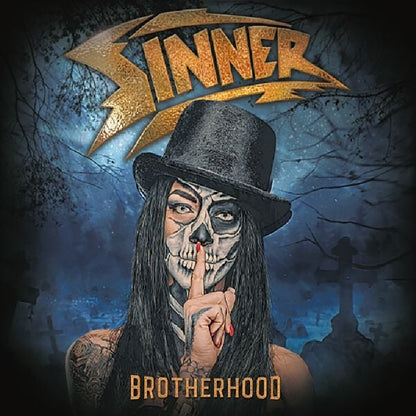 Sinner - Brotherhood - DOUBLE LP GATEFOLD COLOURED - Reigning Phoenix Music - Image 2