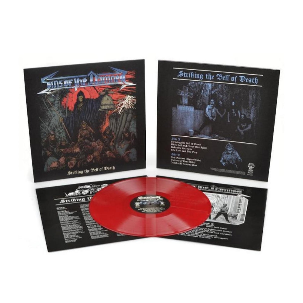 Sins Of The Damned - Striking The Bell Of Death - LP COLOURED - Shadow Kingdom Records